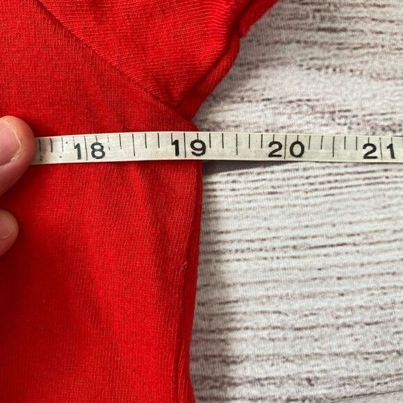 Ohio state buckeyes women L 100% cotton Crewneck shortsleeve tshirt red - Picture 9 of 9